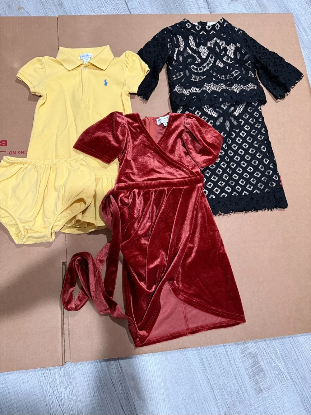 Ralph Lauren Yellow Polo Shirt with Blue Pony